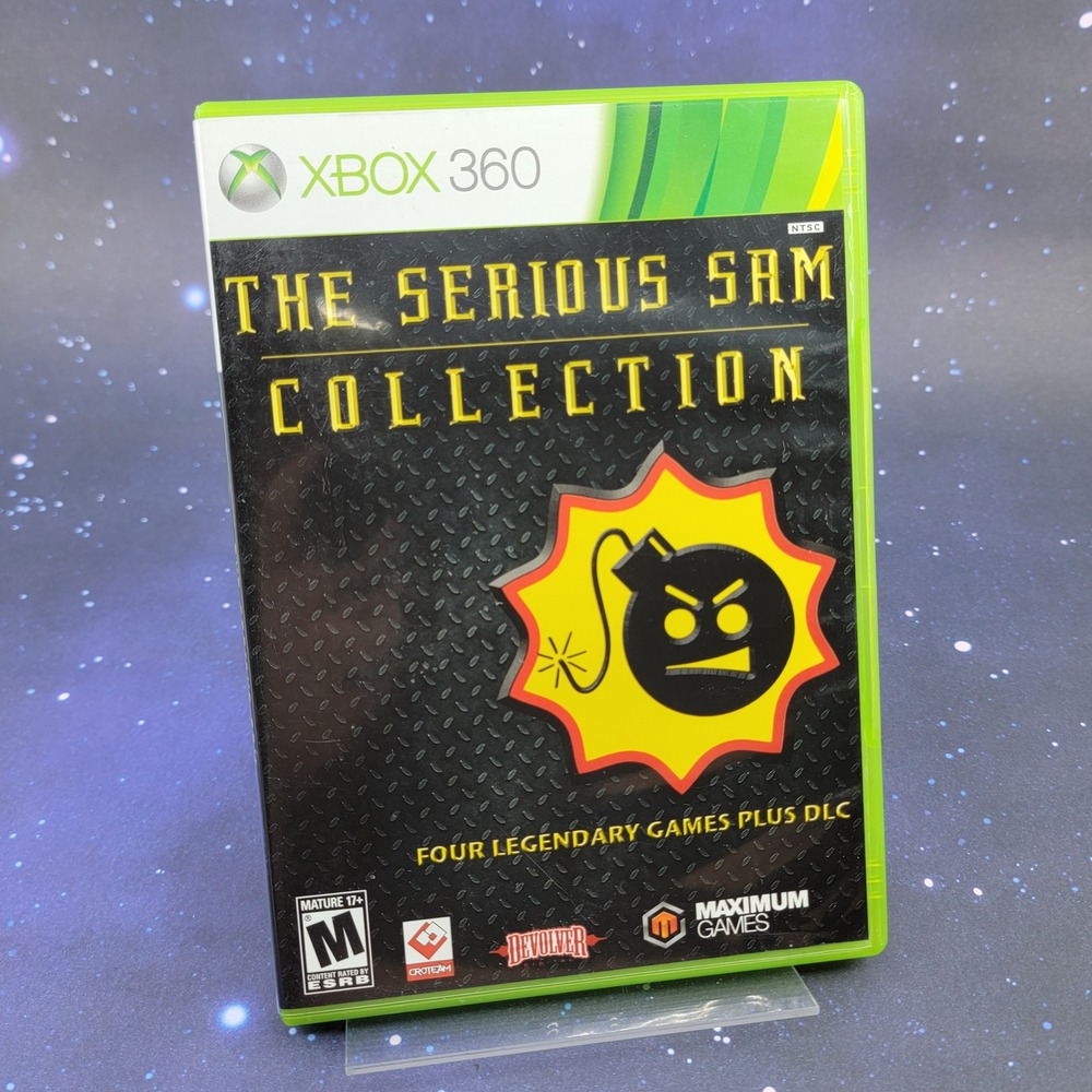 The Serious Sam Collection Xbox 360 Maximum Games Devolver CIB Complete Game